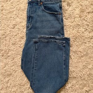 LOFT Blue Straight Leg Women Jeans